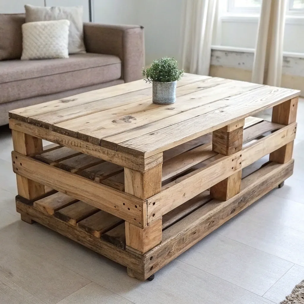 Eco-friendly Pallet Coffee Table